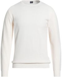 Fedeli - Cream Sweater Supima - Lyst