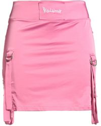 DISCLAIMER - Mini Skirt Polyester, Cotton, Elastane - Lyst