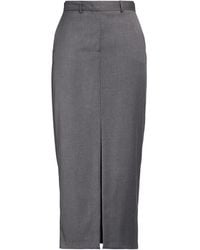 SIMONA CORSELLINI - Midi Skirt Polyester, Viscose, Elastane - Lyst