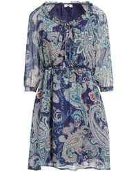 Liu Jo - Mini Dress Viscose - Lyst