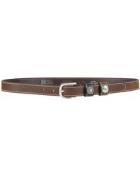 DIESEL - Dark Belt Cow Leather - Lyst