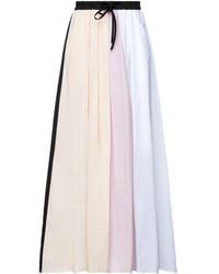 Hache Long Skirt - White