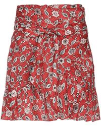 Étoile Isabel Marant Knielanger Rock - Rot