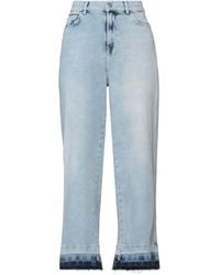 Twinset - Jeans Cotton, Elastomultiester, Elastane - Lyst