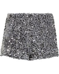 Motel - Shorts & Bermuda Shorts Polyester, Viscose, Elastane - Lyst