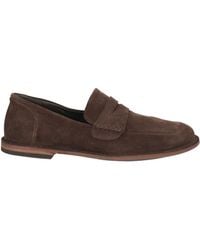 Pantanetti - Dark Loafers Leather - Lyst