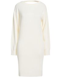 ARMANI EXCHANGE - Mini Dress Acrylic, Virgin Wool - Lyst