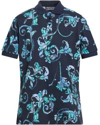 Versace Jeans Couture - Polo Shirt Cotton, Polyester, Polyamide, Elastane - Lyst