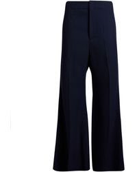 Victoria Beckham - Midnight Pants Virgin Wool, Polyamide, Elastane - Lyst