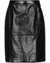 MSGM Knielanger Rock - Schwarz