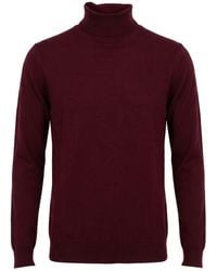 Bellwood - Burgundy Turtleneck Merino Wool - Lyst