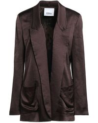 Erika Cavallini Semi Couture Suit Jacket Womens Clothing Suits Trouser suits 