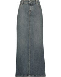 Halfboy - Denim Skirt Cotton - Lyst