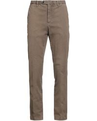 Drumohr - Khaki Pants Cotton, Elastane - Lyst