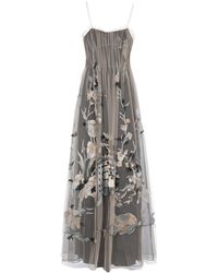 Alberta Ferretti Vestito lungo - Neutro