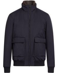 Herno - Jacket Polyester, Polyurethane, Cotton, Polyamide, Elastane - Lyst