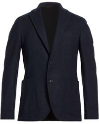 Tombolini - Midnight Blazer Wool, Polyester, Cotton - Lyst