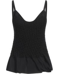 Jil Sander - Top Cotton, Polyamide, Elastane, Viscose - Lyst