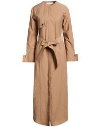 Tela - Camel Maxi Dress Cotton, Polyamide - Lyst