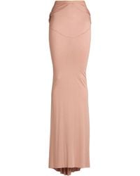 Rick Owens - Maxi Skirt Viscose - Lyst