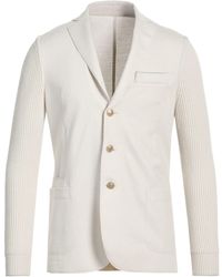 Eleventy - Light Blazer Wool, Polyester, Polyurethane, Polyamide - Lyst