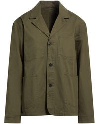 Officine Generale - Military Blazer Cotton, Elastane - Lyst