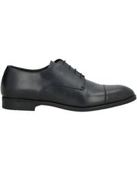 Emporio Armani - Lace-Up Shoes Leather - Lyst