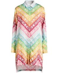 Mary Katrantzou - Sky Mini Dress Polyester - Lyst