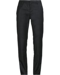 Dondup - Charcoal Pants Virgin Wool, Elastane - Lyst