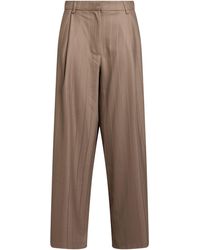 OVER/D - Khaki Pants Polyester, Viscose, Elastane - Lyst
