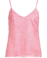 Fracomina - Top Polyester - Lyst