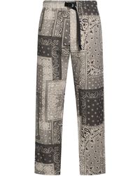 White Sand - Pants Linen, Cotton - Lyst