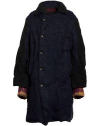 VITELLI - Coat Recycled Wool - Lyst