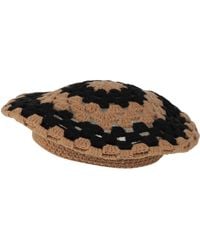 Ganni - Hat Wool, Recycled Wool, Polyamide - Lyst