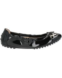 Tod's - Ballet Flats Leather - Lyst