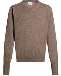 Ballantyne - Taupe Sweater Cashmere - Lyst