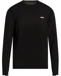 BOSS - Sweater Cotton - Lyst