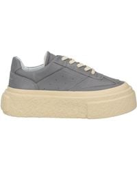 MM6 by Maison Margiela - Sneakers Leather - Lyst
