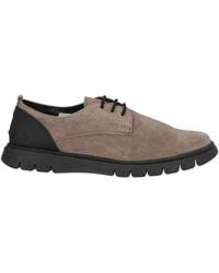 The Flexx - Taupe Lace-Up Shoes Leather - Lyst