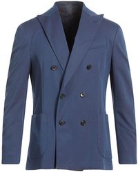 Lardini - Blazer Cotton, Wool, Elastane - Lyst