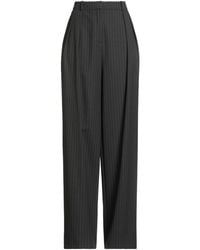 HUGO - Charcoal Pants Polyester, Viscose, Elastane - Lyst