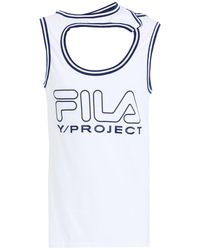 Y/PROJECT x FILA - Tank Top Cotton - Lyst