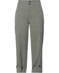 Twinset - Military Pants Cotton, Linen, Polyamide - Lyst