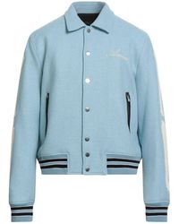 Amiri - Jacket Wool, Nylon, Cow Leather, Elastane - Lyst