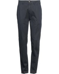 Siviglia - Charcoal Pants Cotton, Elastane - Lyst