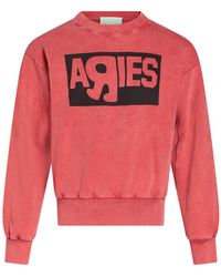 Aries - Brick Sweatshirt Cotton - Lyst