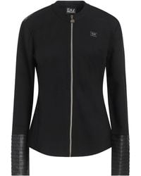 EA7 - Sweatshirt Viscose, Polyamide, Elastane - Lyst