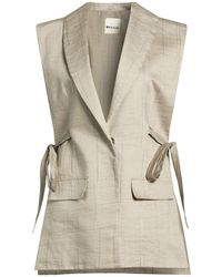 NEIRAMI - Blazer Linen, Polyester - Lyst