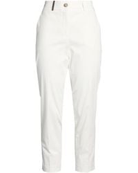 Peserico - Pants Cotton, Elastane - Lyst