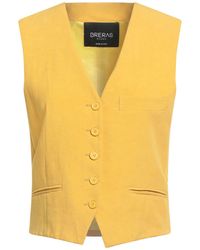 BRERAS Milano - Marigold Tailored Vest Viscose, Linen - Lyst